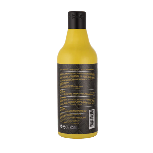 Conditioner for color protection of dyed hair back