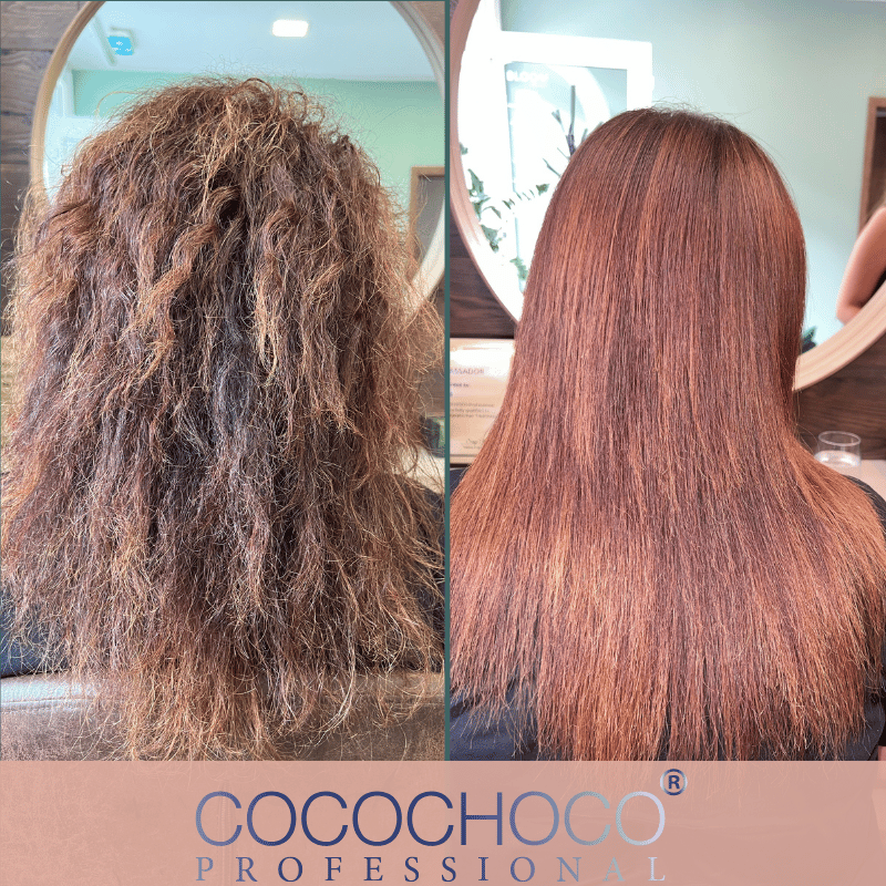 Conjunto de tratamiento de cabello de oro de queratina brasileño 250 ml y champú aclaratorio 150ml | COCOCHOCO®