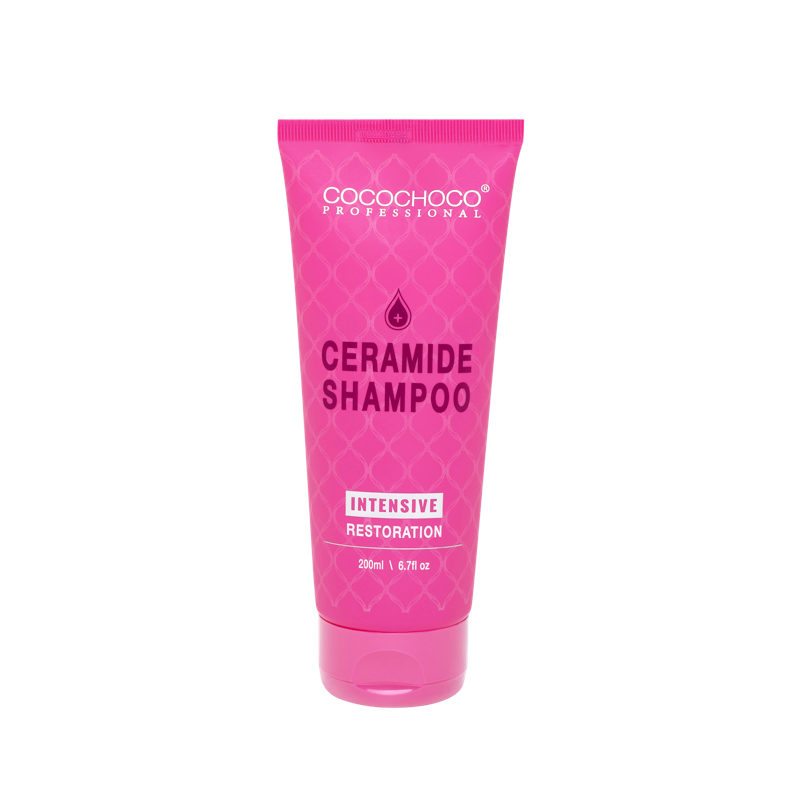 Restauración de ceramida intensiva Sulfato Free Sulfate Shampoo 200 ml | COCOCHOCO®
