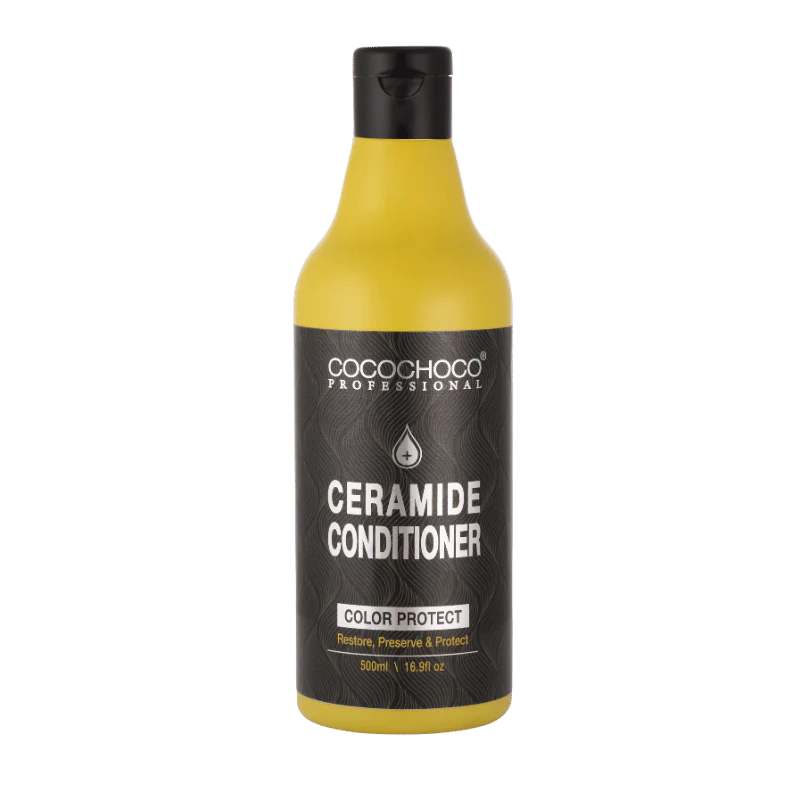 Conditioner for color protection of dyed hair