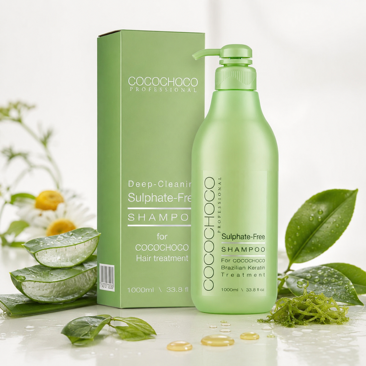Shampoo hidratante libre de sulfato 1000 ml | COCOCHOCO®
