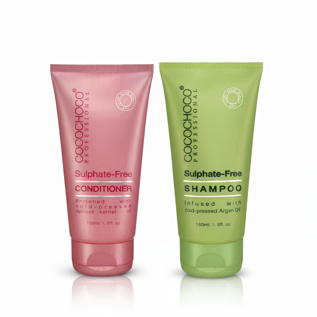 Set Hydrating Sulfate-Free Shampoo and Conditioner 2x 150ml | COCOCHOCO®