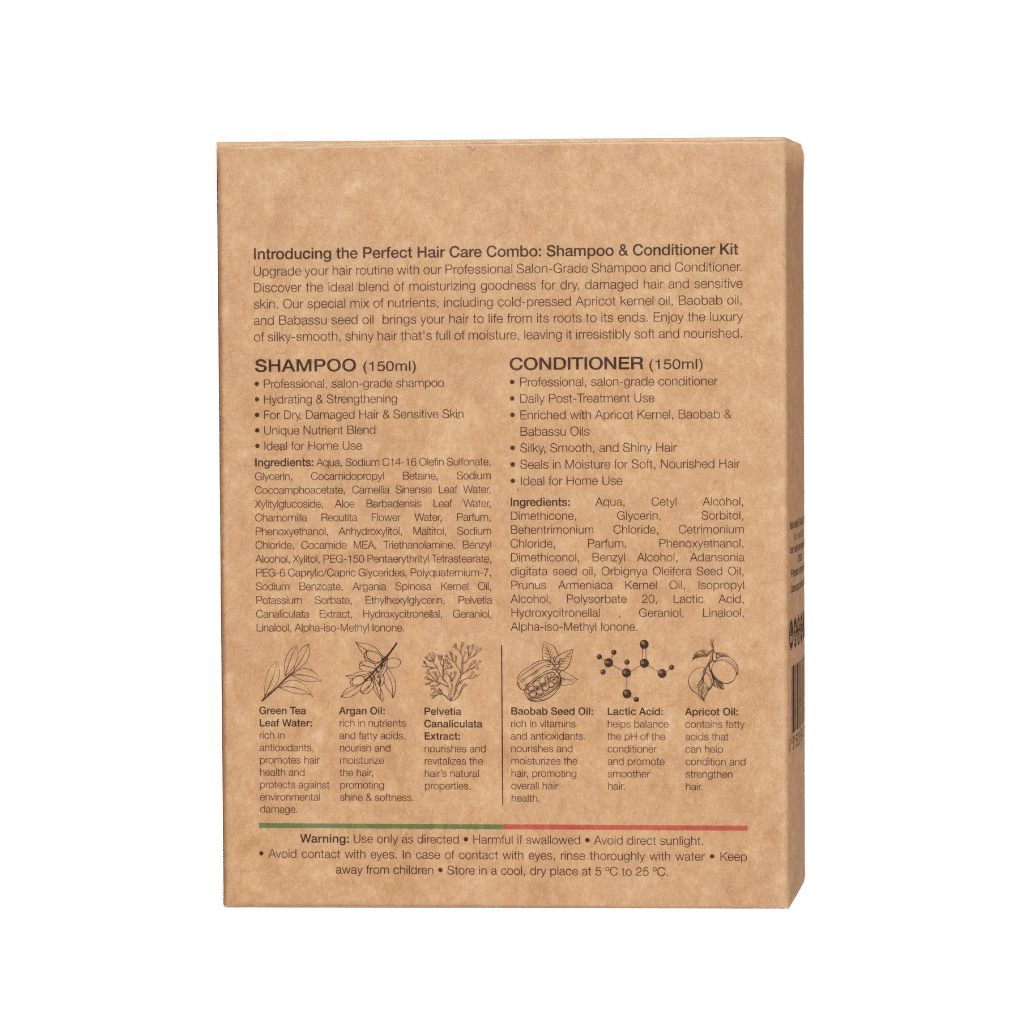 Set Hydrating Sulfate-Free Shampoo and Conditioner 2x 150ml | COCOCHOCO®