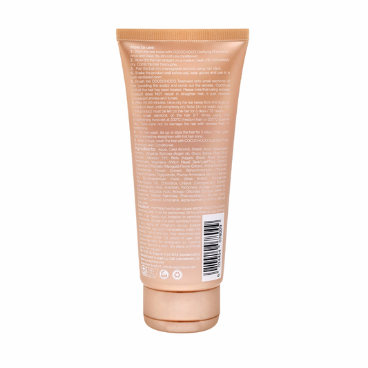 Tratamiento de cabello original de queratina brasileña 100 ml - para cabello oscuro / grueso | COCOCHOCO®