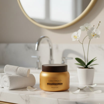 Máscara para el cabello de queratina para hidratación y regeneración 250 ml | COCOCHOCO®