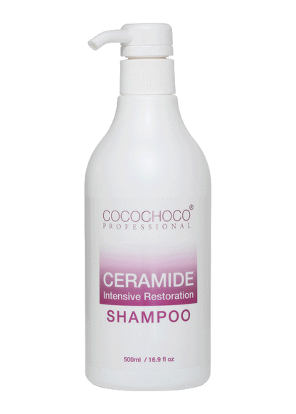 Restauración de ceramida intensiva Sulfato Free Sulfate Shampoo 500 ml | COCOCHOCO®