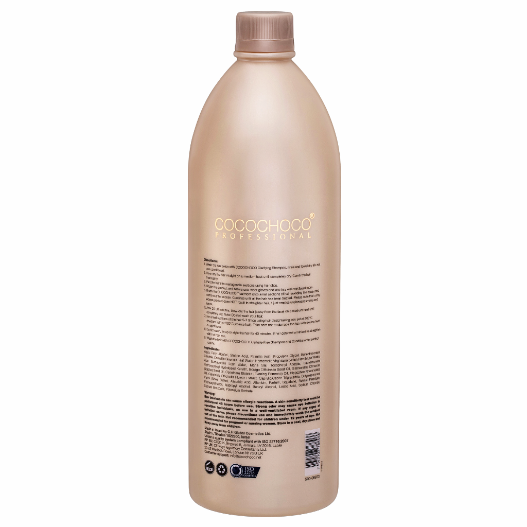 Set Brasilian Keratin Original Hair Treatment 2000 ml - Para cabello oscuro / grueso | COCOCHOCO®