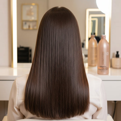 Set Brasilian Keratin Original Hair Treatment 2000 ml - Para cabello oscuro / grueso | COCOCHOCO®