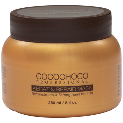 Skuska-Bundle Hydration Conjunto de champú sin sulfato, máscara de queratina y acondicionador | COCOCHOCO®